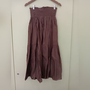 Vintage Guess brown maxi skirt
